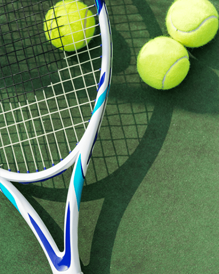 raquette balles de tennis