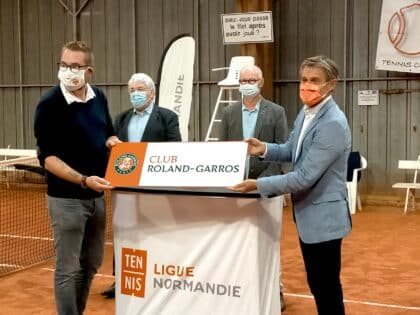 Flers TC - label Club Roland-Garros remis le 29 août 2020