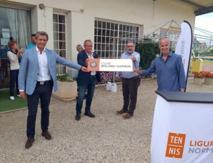 Ver-sur-mer TC - label Club Roland-Garros remis le 16 juillet 2020
