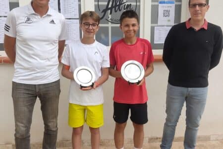 Hippolyte Amice finaliste de la consolante à la All In Tennis academy