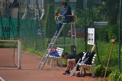 Arbitre de chaise - Championnats de Normandie Jeunes 2023