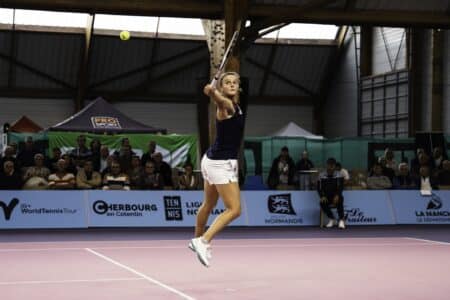 Alice Robbe lors de l'Open Féminin 50 2023