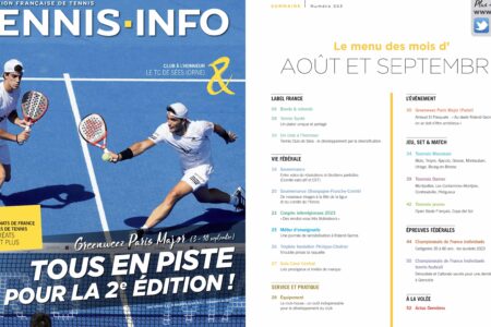 Tennis Info 553 - août 2023