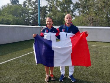 Marie Dominique Larras et Sylvian Delhoumi sélectionnés avec l'équipe de France