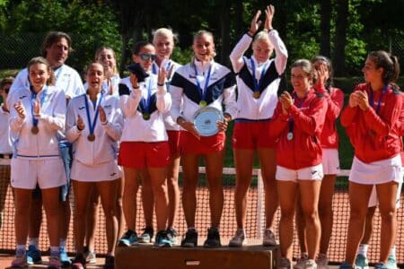 Podium de la Soisbault Reina Cup 2024 à Saint-Valéry-en-Caux